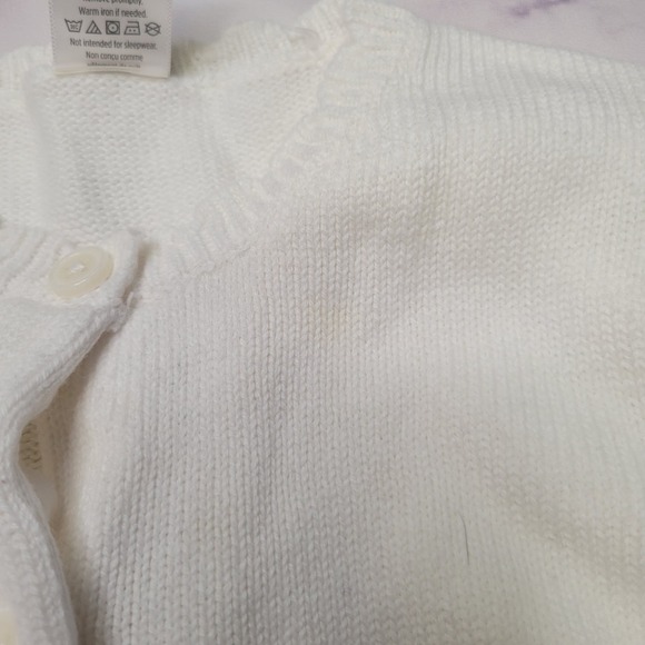 Gymboree Button Cupcake Knit Cardigan Sweater 3T - Picture 4 of 6